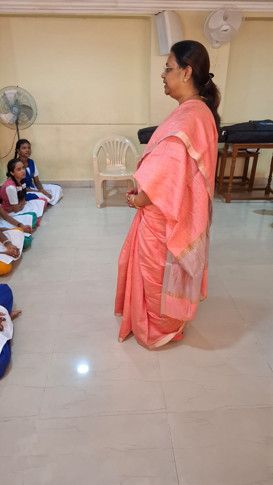 NEET and JEE awareness talk at Rosary Matriculation Higher Secondary School